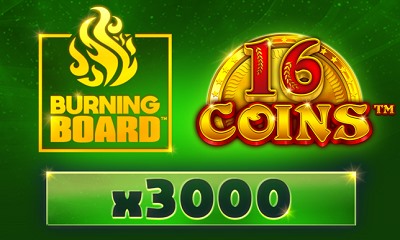 16 Coins Burning Board