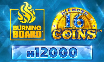 16 Coins Diamond Burning Board