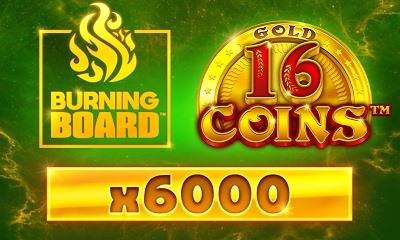 16 Coins Gold Burning Board