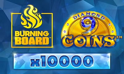 9 Coins Diamond Burning Board
