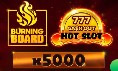 Hot Slot: 777 Cash Out Burning Board