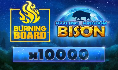 Sizzling Kingdom: Bison Burning Board